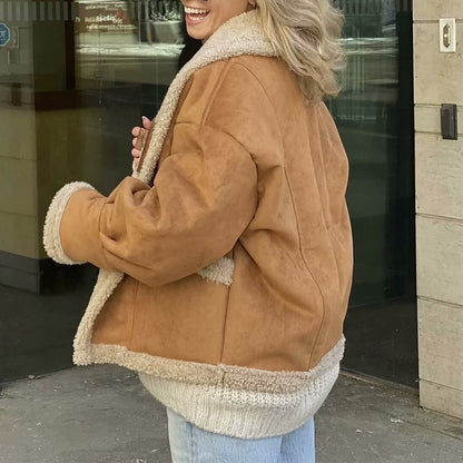 Manteau en Laine avec Poches